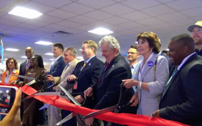 Ribbon Cutting and Confetti: The Shreveport Regional Airport Gate 1 & 8 Expansion is finished